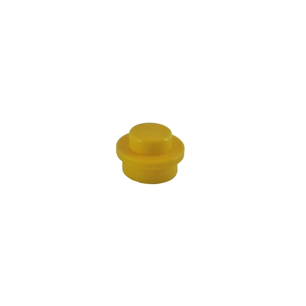 4073 Lego Platte rund gelb