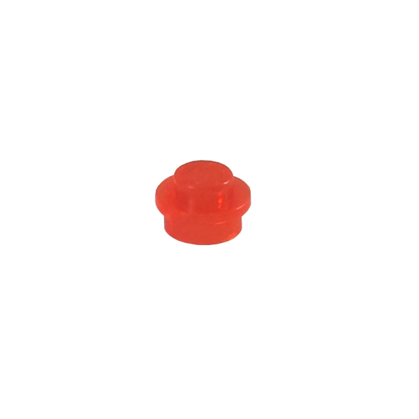 4073 Lego Platte rund transparent neonorange