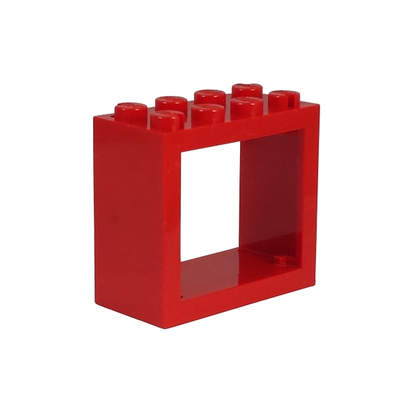 4132 Lego Fenster Rahmen rot
