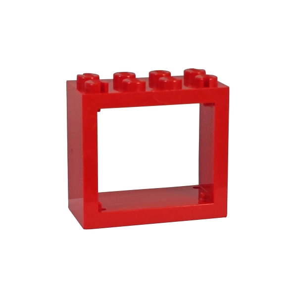 4132 Lego Fenster Rahmen rot