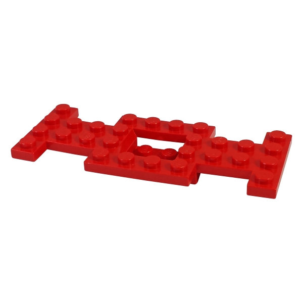 4212b Lego Fahrzeug Chassis rot
