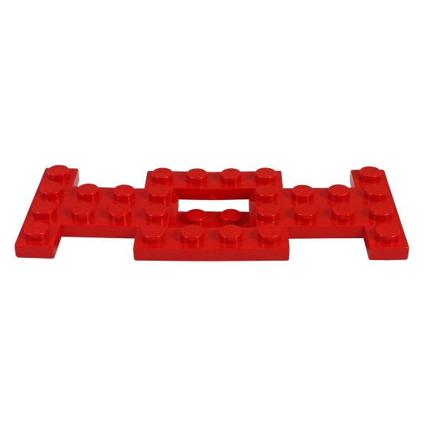 4212b Lego Fahrzeug Chassis rot