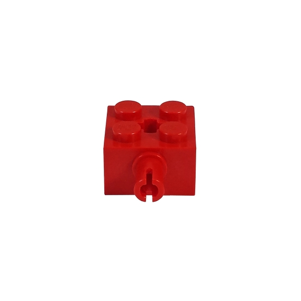 6232 Lego Baustein mit einem Pin rot