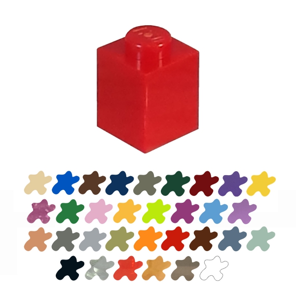 3005 Lego Baustein in verschiedenen Farben