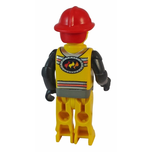 js001 Lego 4 Juniors Jack Stone Figur Feuerwehrmann