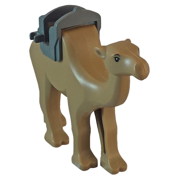 Lego Camel dark tan with saddle