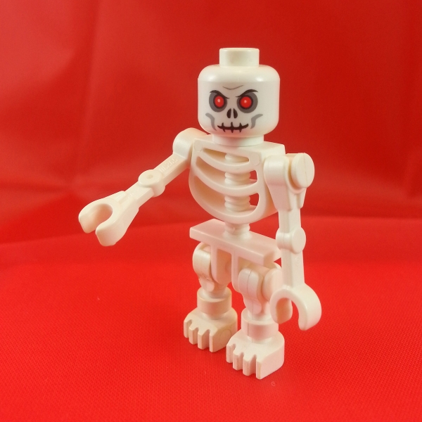 cas328 Lego Castle Figur Skelett Krieger