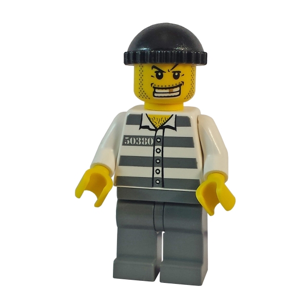 cty007 Lego Minifigur Sträfling