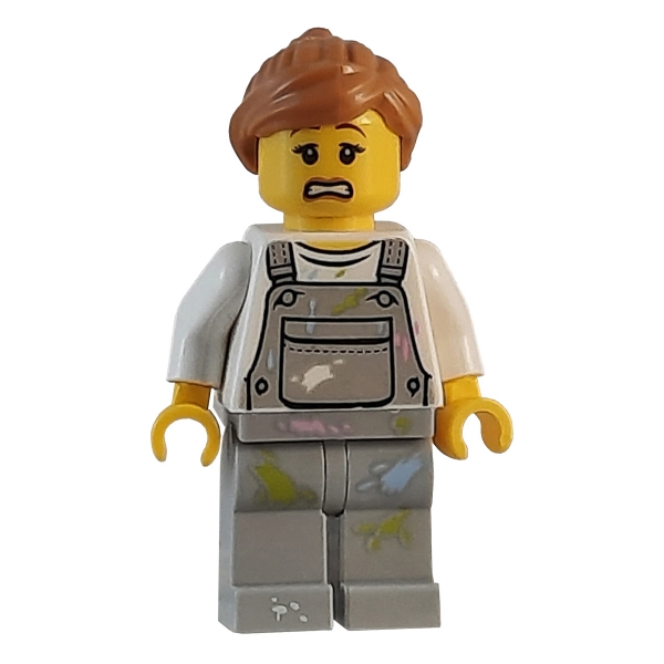 cty661 Lego Minifigur Zaunmalerin Handwerkeri