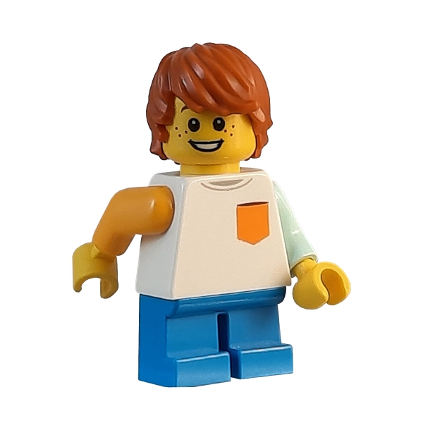 cty1046 Lego Minifigur Junge mit Space Shirt