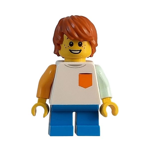 cty1046 Lego Minifigur Junge mit Space Shirt