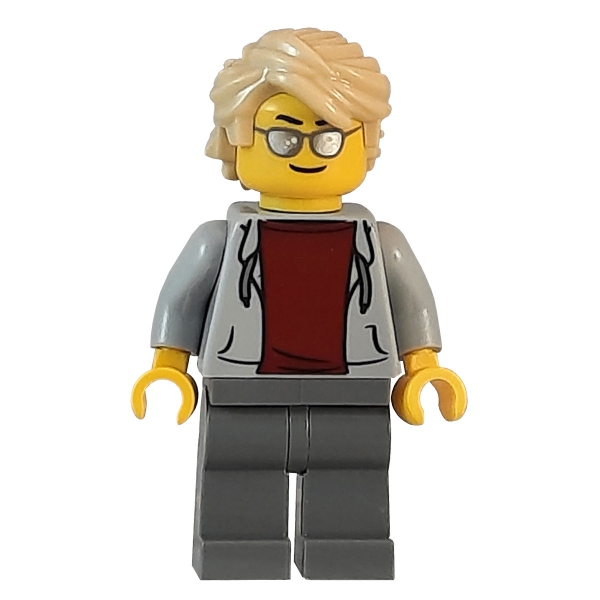 cty1073 Lego Minifigur Sportwagenfahrer