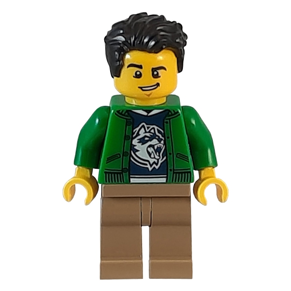 cty1086 Lego Minifigur Ski Shop Verkäufer