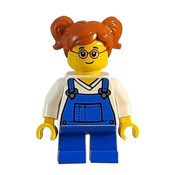 cty1226 Lego Minifigur Mädchen mit zwei Zöpfen