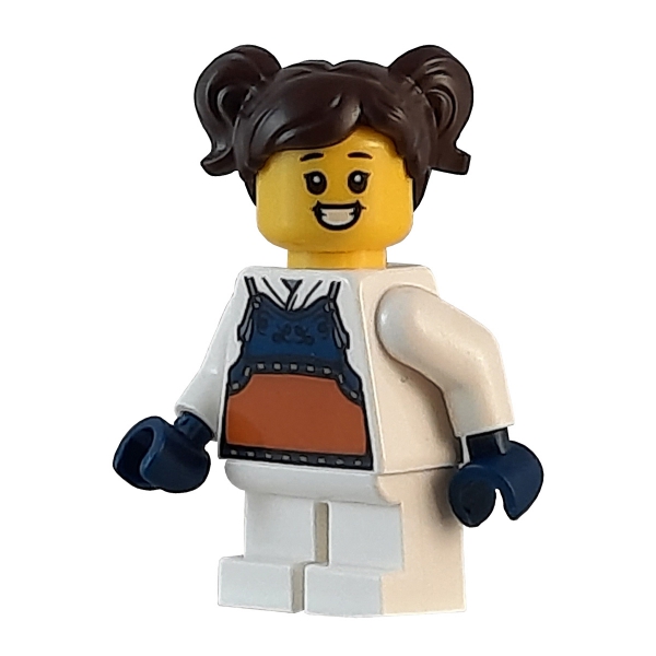 cty1248 Lego Minifigur Mädchen mit Zöpfen