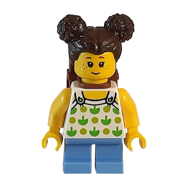 cty1333 Lego Minifigur Mädchen mit Rucksack