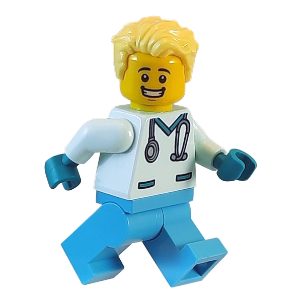 cty1345 Lego Minifigur Dr. Spetzel