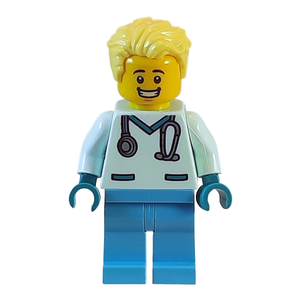 cty1345 Lego Minifigur Dr. Spetzel