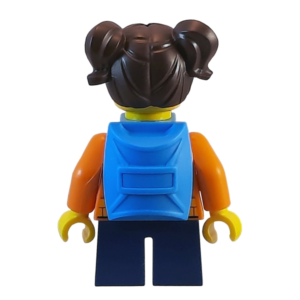 cty1390 Lego Minifigure Madison with backpack
