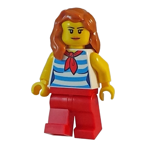 cty768 Lego Minifigur Strand Besucherin