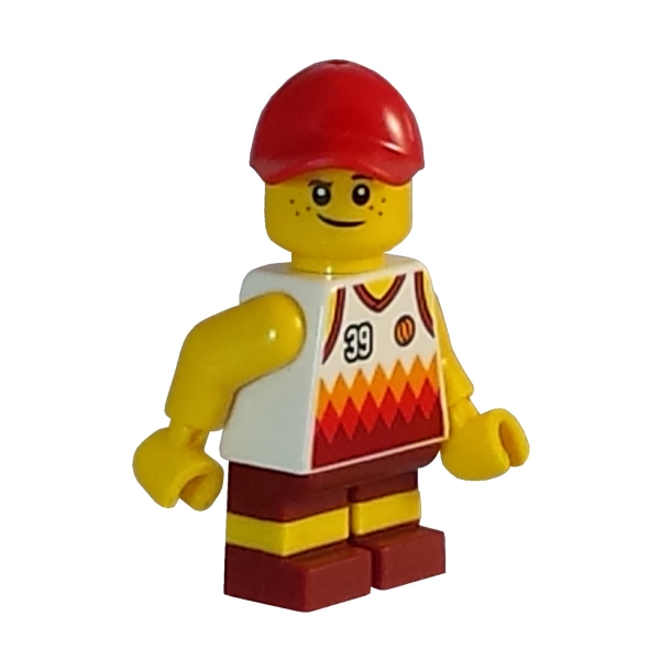 cty770 Lego Minifigur Junge mit Basketball Trikot