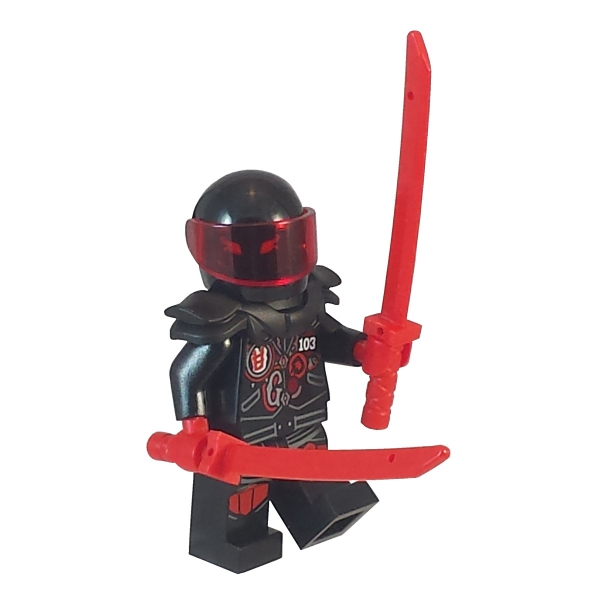 Lego njo385 Minifigur Mr. E mit zwei Schwertern