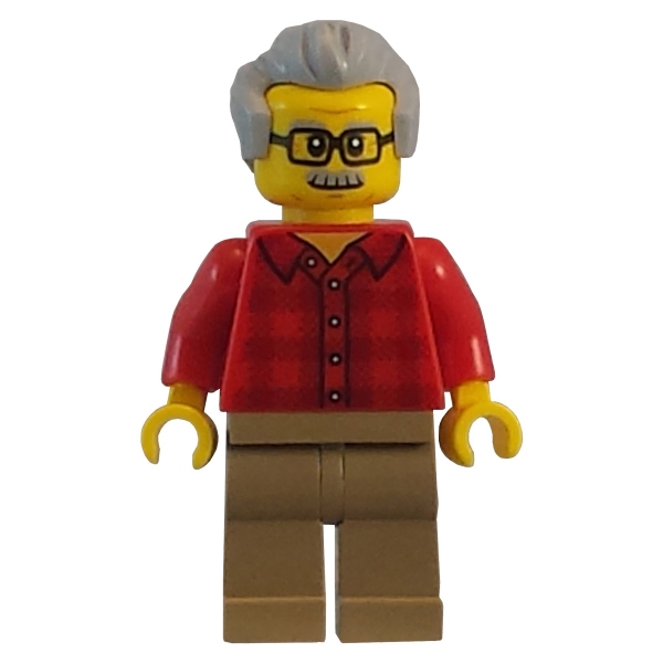 twn368 Lego Minifigur Großvater