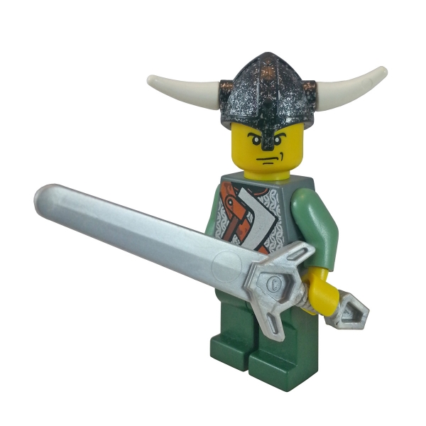 vik002 Lego Wikinger Krieger 3d