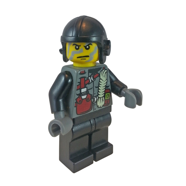 din010 Lego Minifigure Shadow Rope Torso