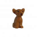 Lego 12888pb01 Hund Chihuahua medium dark flesh mit schwarzen Augen, Nase und Maul