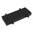 Lego 30076 Vehicle Plate 4 x 10 with four pins black