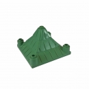 Lego 30614 Dach Turmspitze 6 x 6 x 3 sandgrün