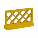 Lego 3185 Zaun 1 x 4 x 2 gelb