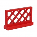 Lego 3185 Zaun 1 x 4 x 2 rot