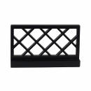 Lego 3185 Fence 1 x 4 x 2 black