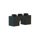 Lego 4490 Bogenstein 1 x 3 x 1 schwarz