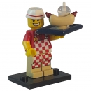 Lego 71018 Minifiguren-Serie 17 Figur Nr. 6 Hotdog Verkäufer