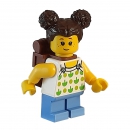 Lego City cty1333 Minifigur Mädchen mit Rucksack